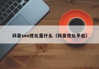 抖音seo优化是什么（抖音优化平台）