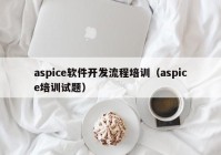 aspice软件开发流程培训（aspice培训试题）